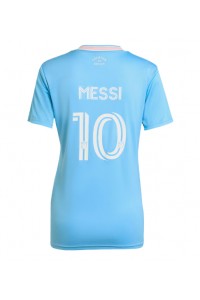Inter Miami Lionel Messi #10 Fotballdrakt Tredje Klær Dame 2025-26 Korte ermer
